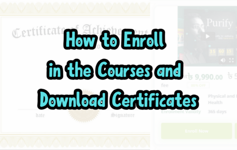 How To Enroll a course